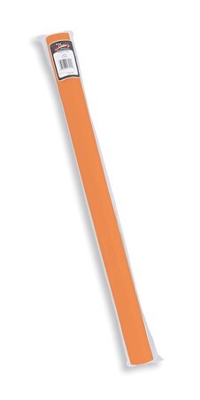 Party Central 100&#x27; Sunkissed Orange Disposable Plastic Banquet Party Table Cloth Roll