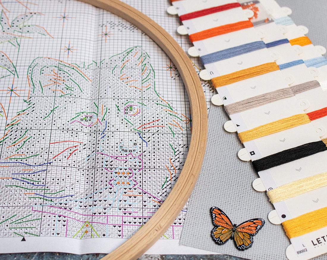 Kitsune L8900 Counted Cross Stitch Kit