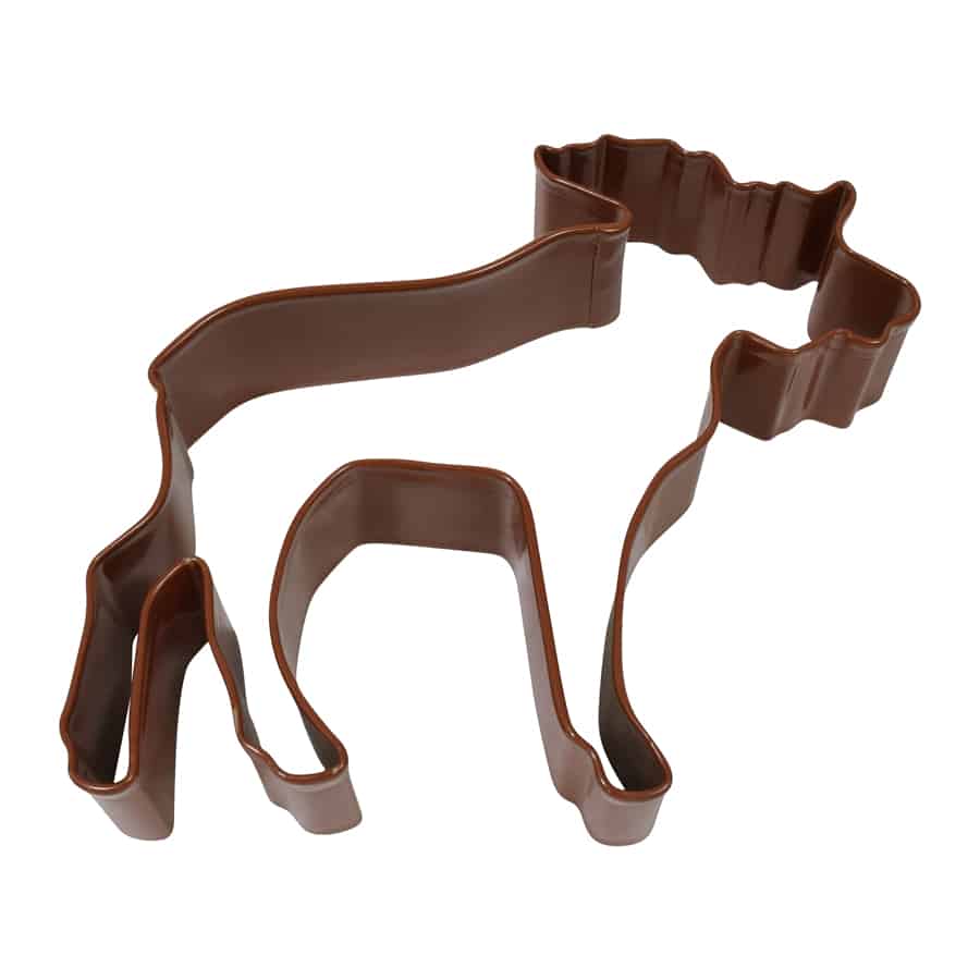 Moose Cookie Cutter (Brown, 4&#x22;)