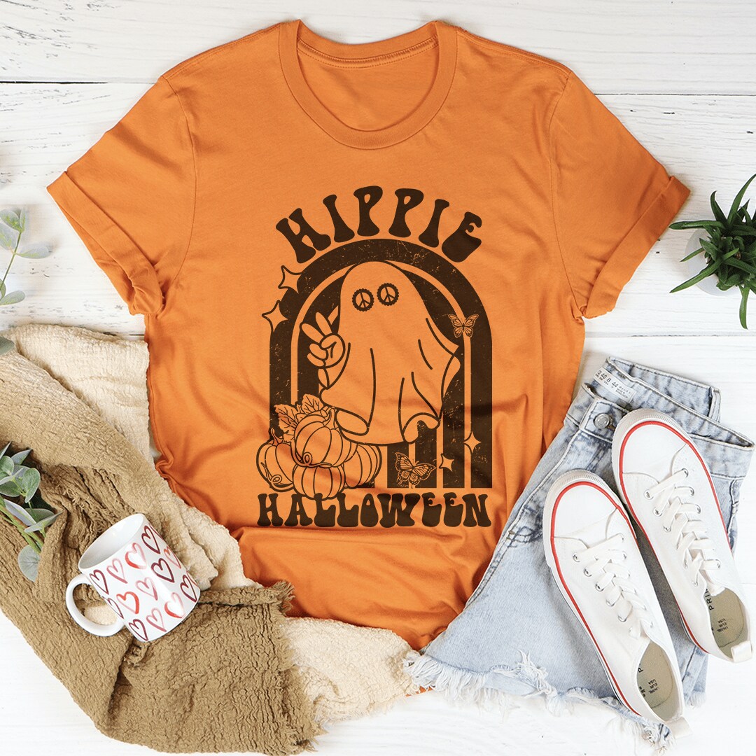 Women&#x27;s Hippie Halloween T-Shirt