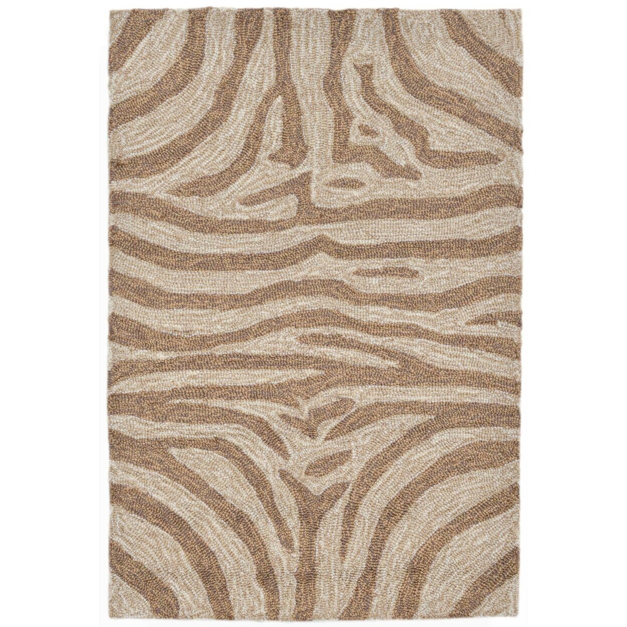 The Rug Department Liora Manne Ravella Zebra Indoor Outdoor Area Rug Brown