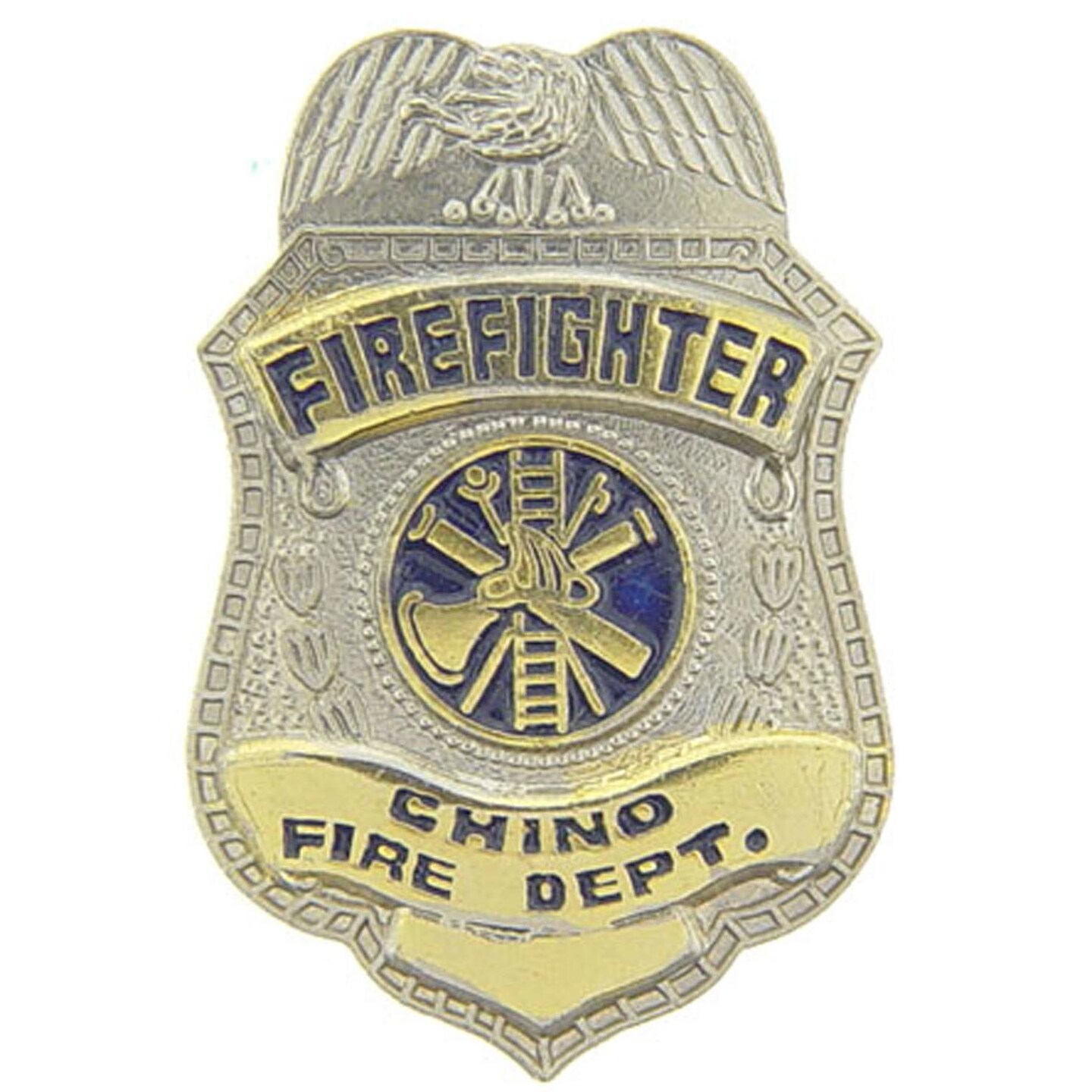 Chino California Firefighter Pin 1&#x22;
