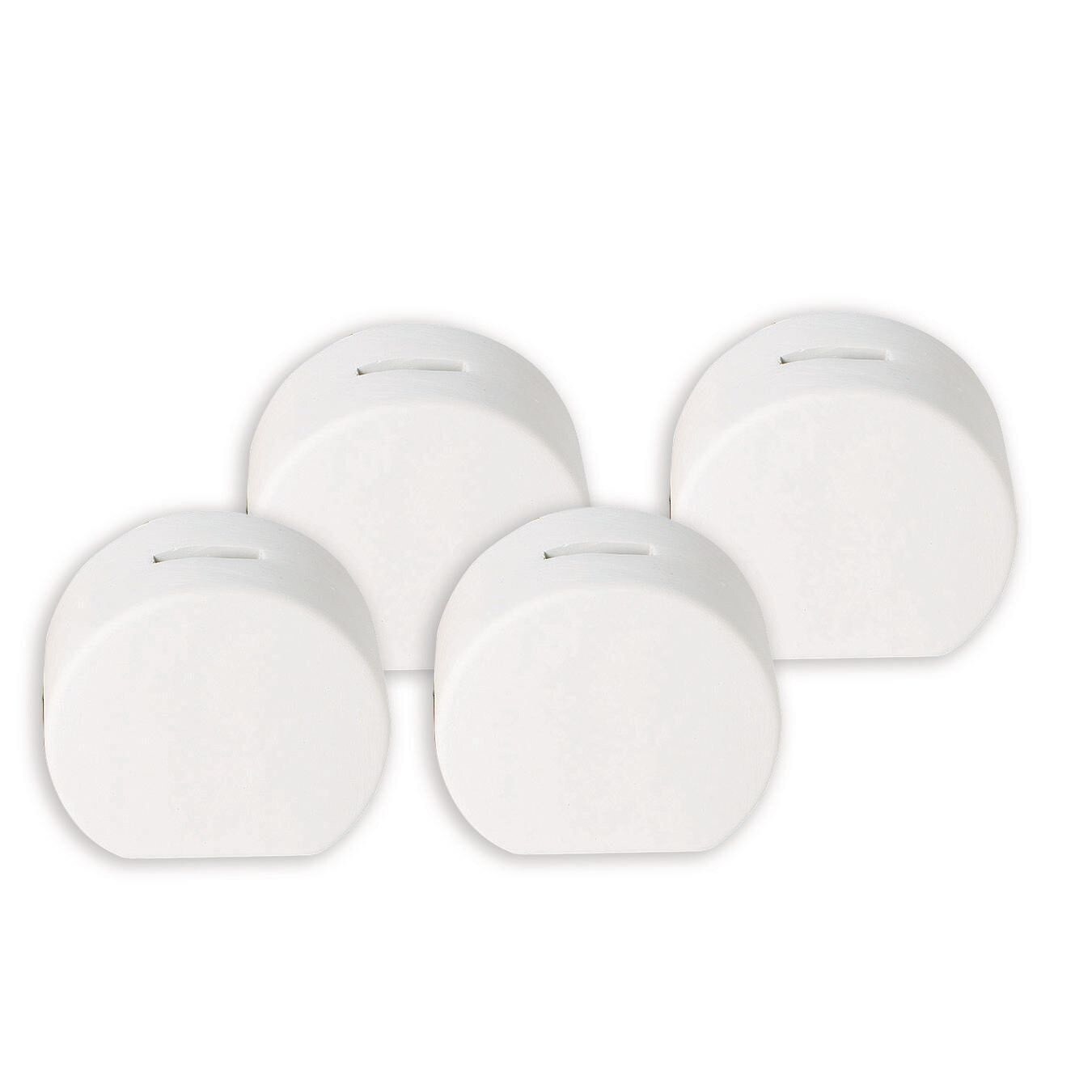 Color-Me&#x2122; Ceramic Bisque Circle Banks (Pack of 12)