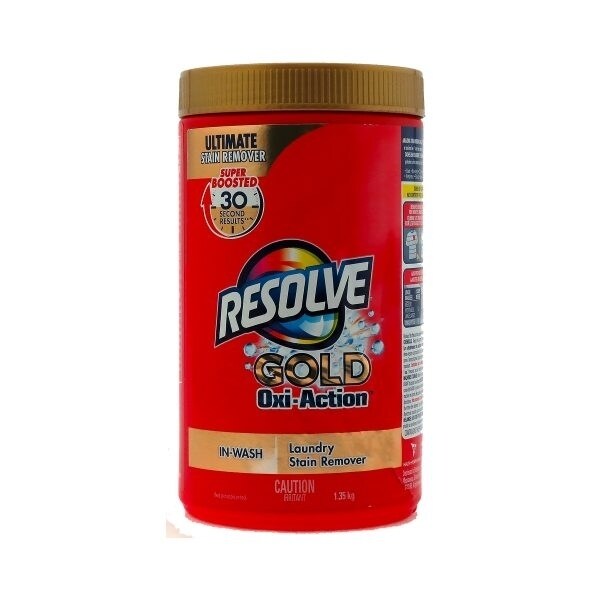 Resolve Laundry Stain Remover Gold Oxi-Action 1.35 kg (Pack of 3)