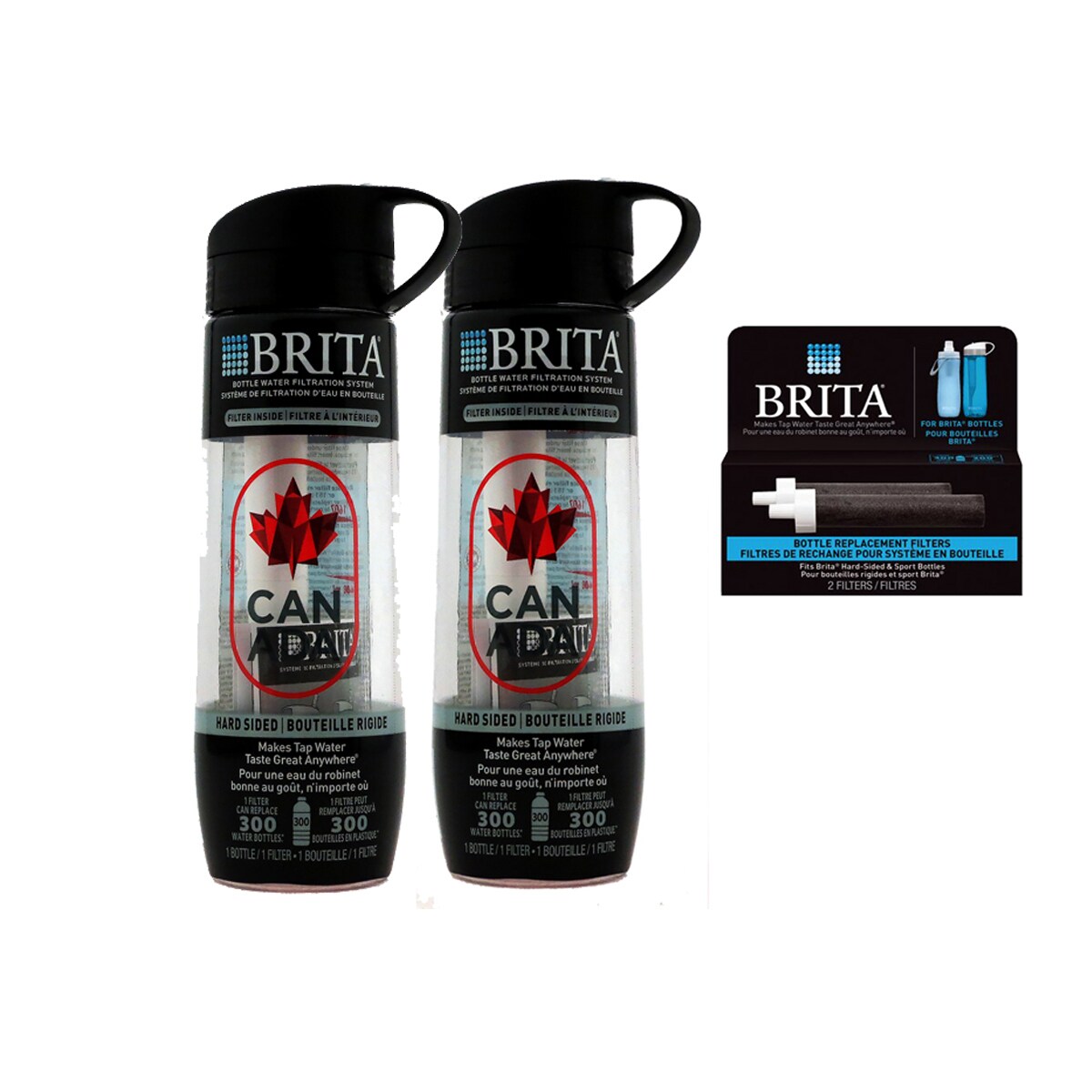 Bouteilles rigides Brita - Pack 2 