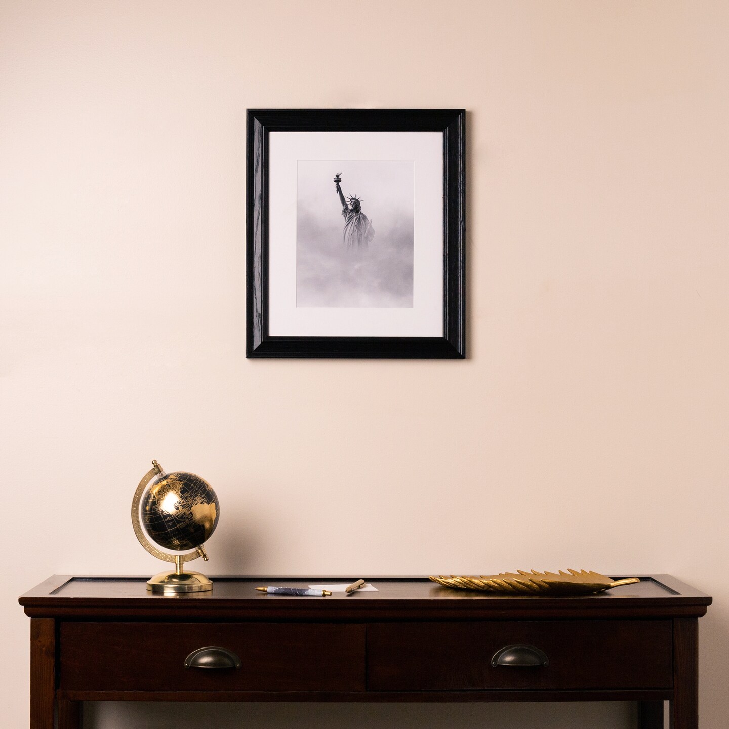 ArtToFrames 16x16 Inch Picture Frame, This 1.50 Inch Custom Wood Poster Frame is Available in Multiple Colors, Great for Your Art or Photos - Comes with Regular Glass and Foam Backing 3/16 inch (V-78238-16x16)