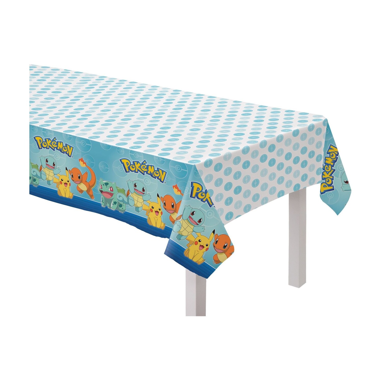 Pokemon Classic Plastic Table Cover - 54&#x22; x 96&#x22;