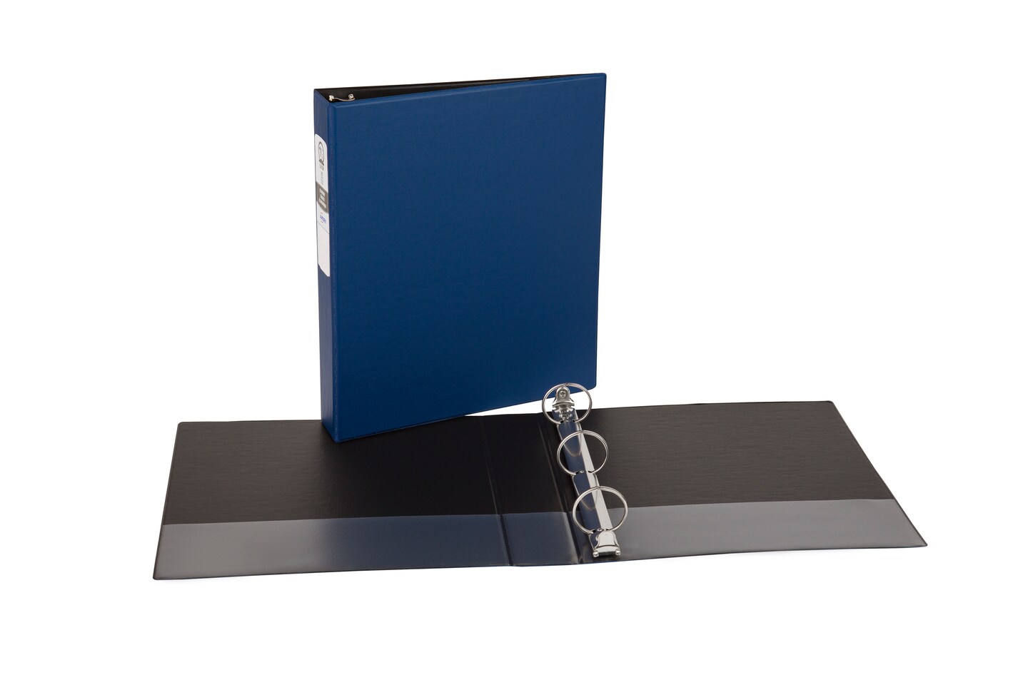 Avery Economy 3 Ring Binder, 1-1/2 Inch Round Rings, 3 Blue Binders (03400)