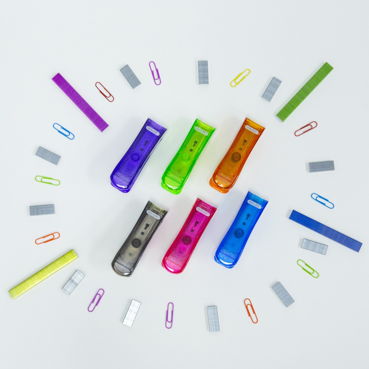 BAZIC Staples - Standard Metallic Color (26/6) 3000 Ct.