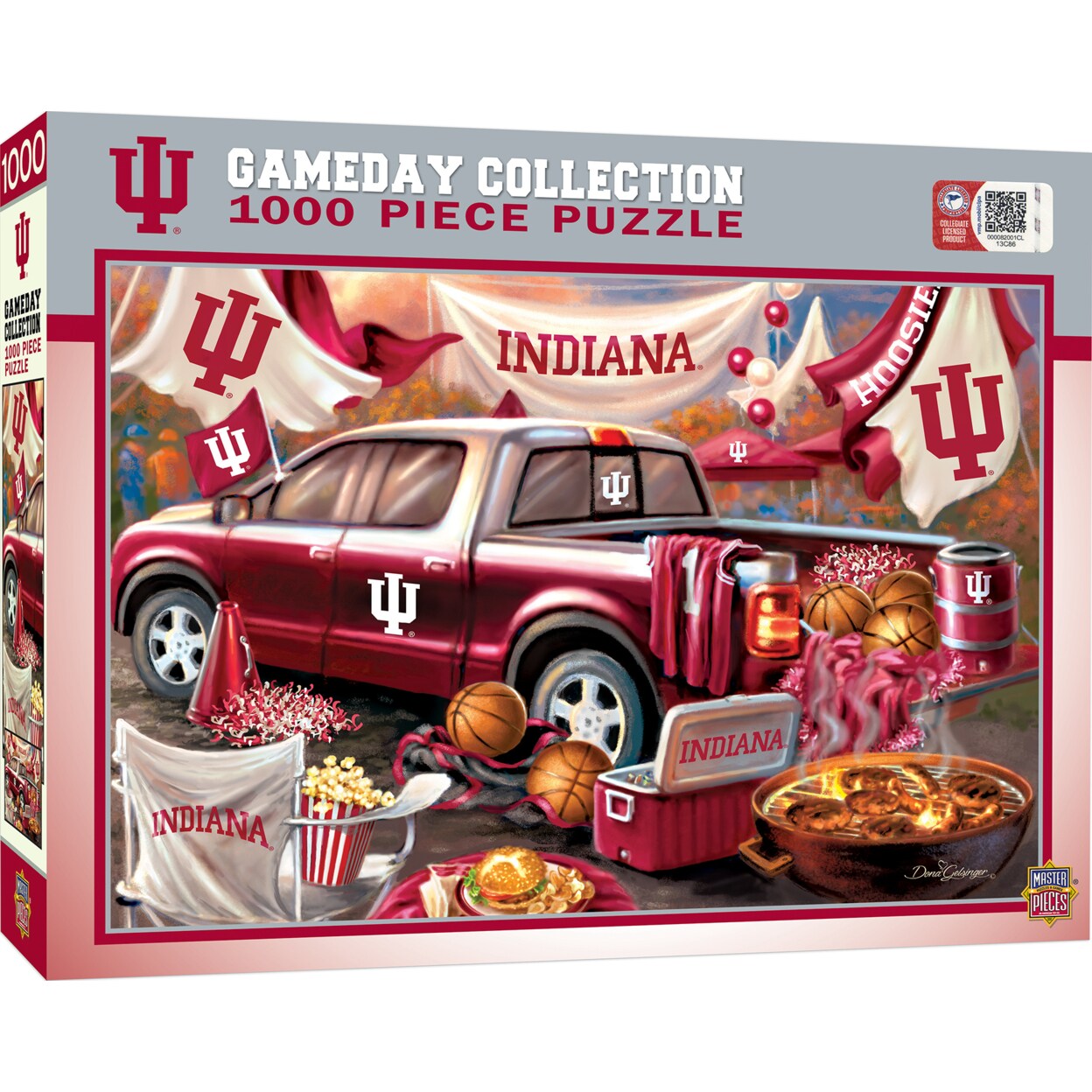 Masterpieces 1000 Piece Jigsaw Puzzle - NCAA Indiana Hoosiers Gameday