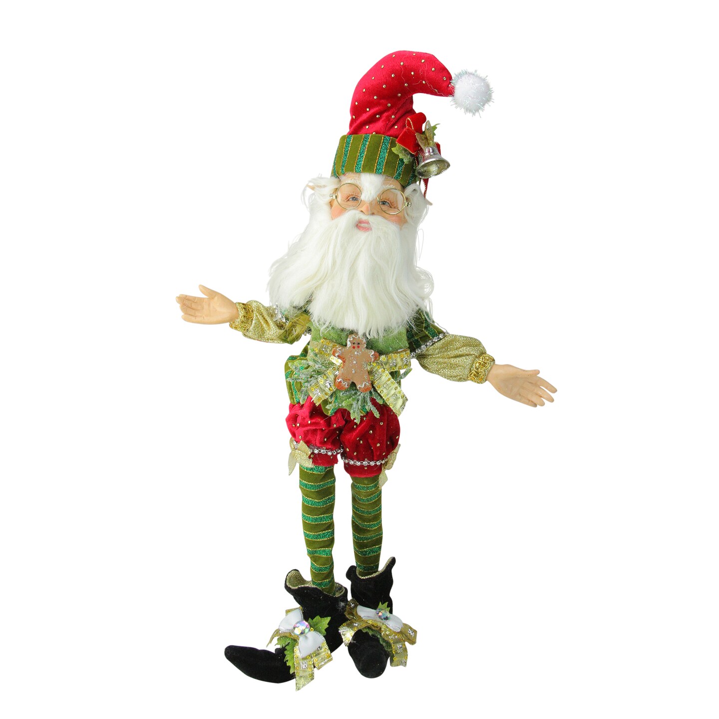 Mark Roberts Mark Roberts Collectible Northpole Jester Christmas Elf - Medium 17" #51-85614