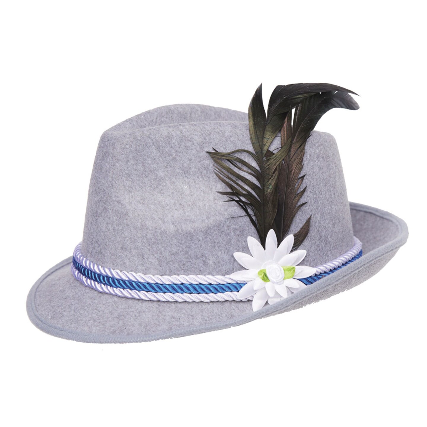 The Costume Center Gray Swiss Hat Women Adult Halloween Costume Accessory - One Size