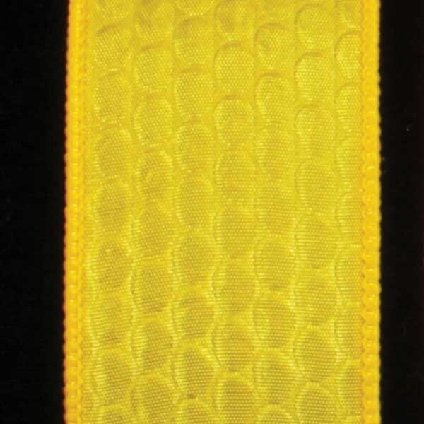 The Ribbon People Yellow Scales Wired Craft Ribbon 1.5&#x22; x 40 Yards