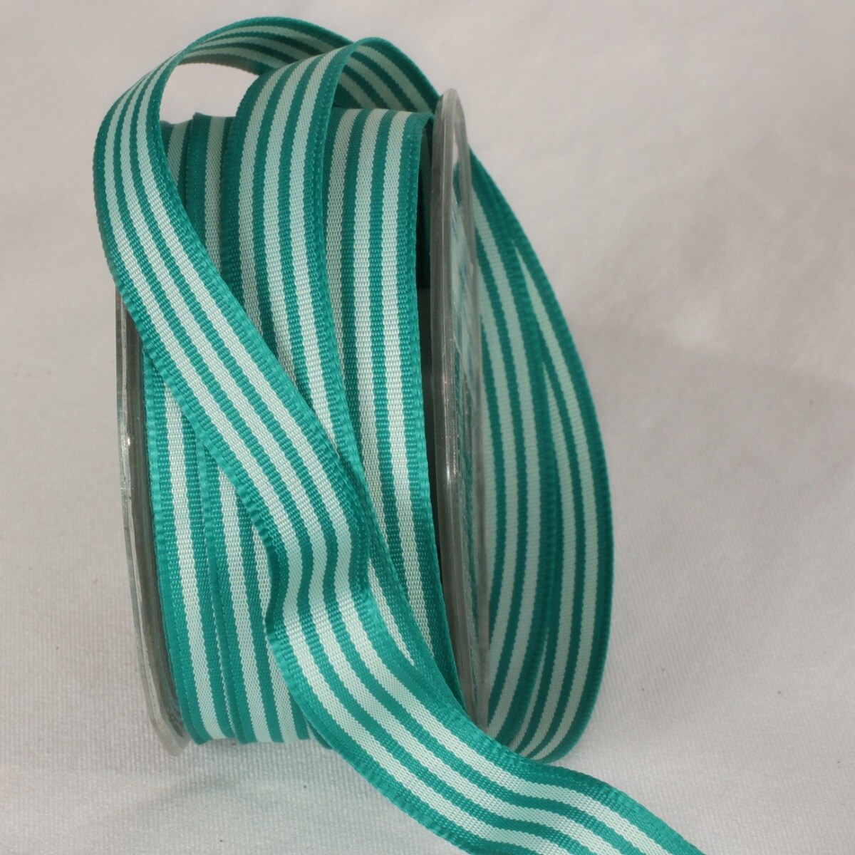 The Ribbon People Green Contemporary Teal Wired Craft Ribbon 0.25" x 54 yards