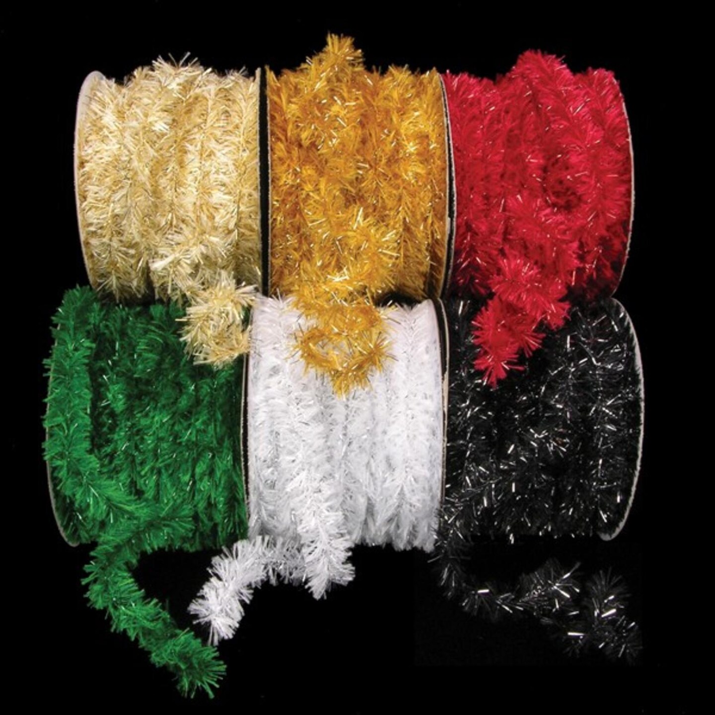 The Ribbon People Ivory Fuzzy Caterpillar Wired Craft Ribbon 0.75" x 55 Yards