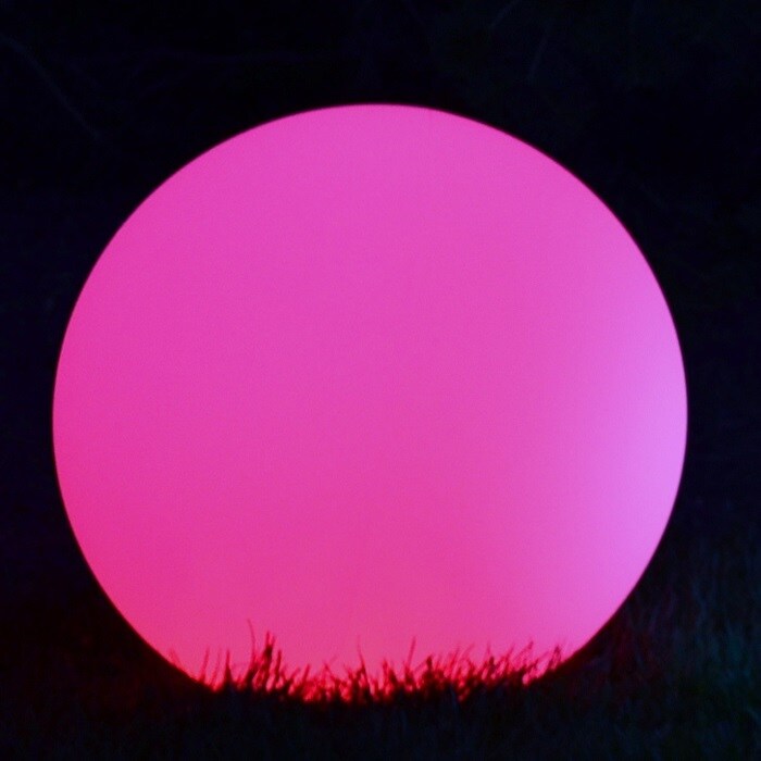 The Pool Supply Shop 18" Orbit Remote Controlled Portable LED Illuminated Color Changing Sphere