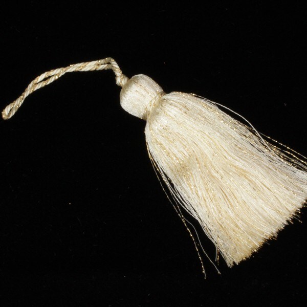 The Ribbon People Club Pack of 24 Gold Contemporary Metallic Tassels 4&#x22;