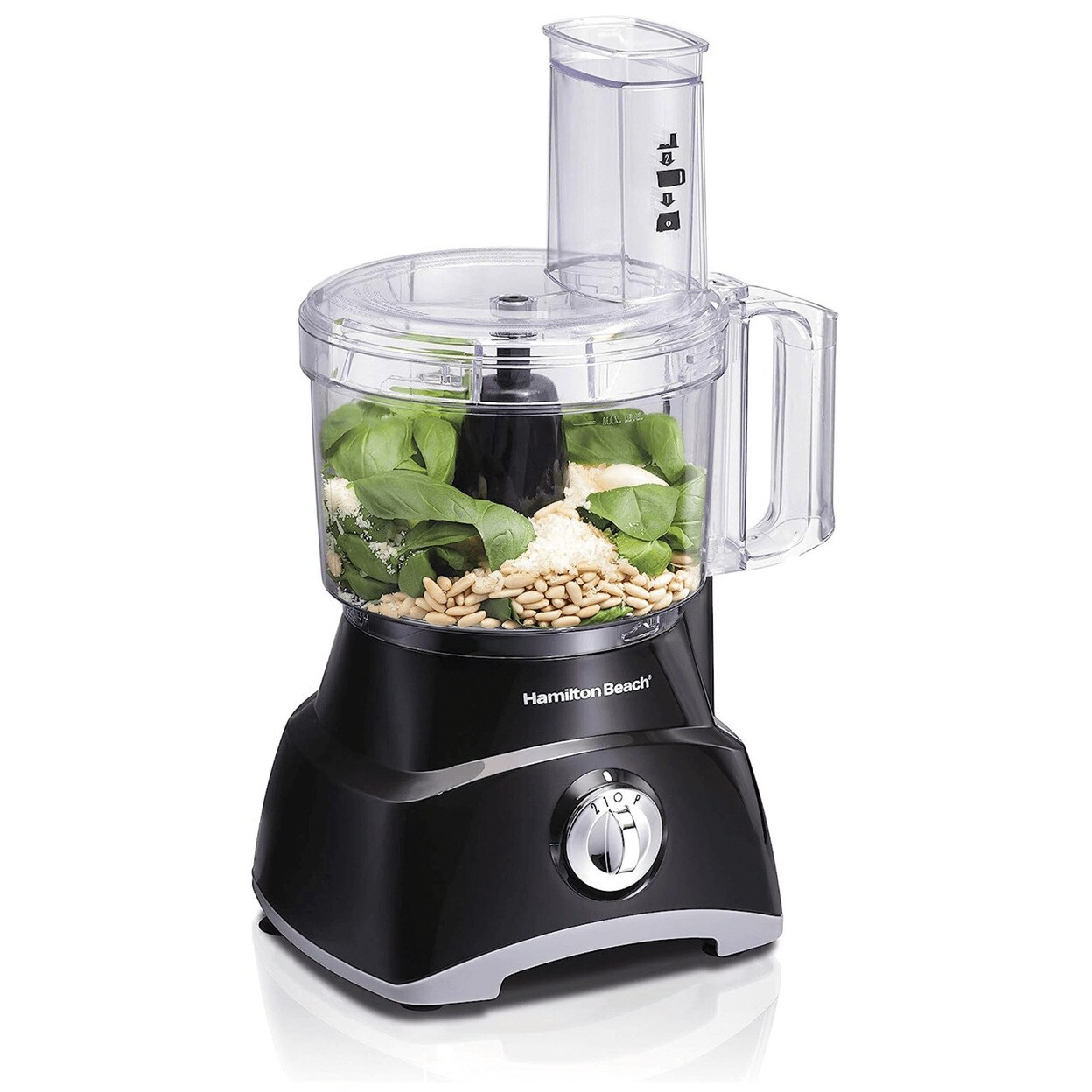 Hamilton Beach 8-Cup 2-Speed Food Processor With Compact Storage