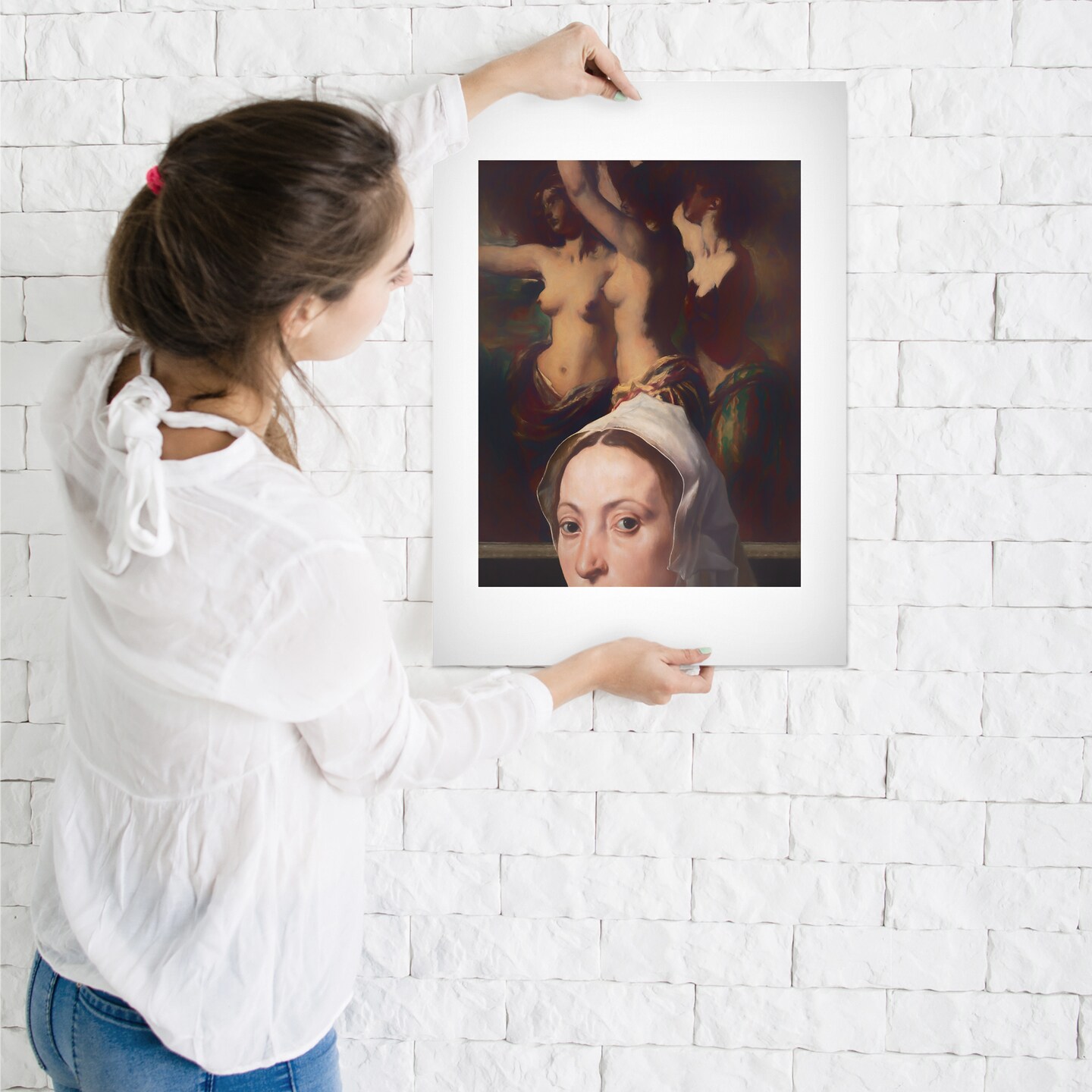 At The Museum by Chaos &#x26; Wonder Design  Poster Art Print - Americanflat