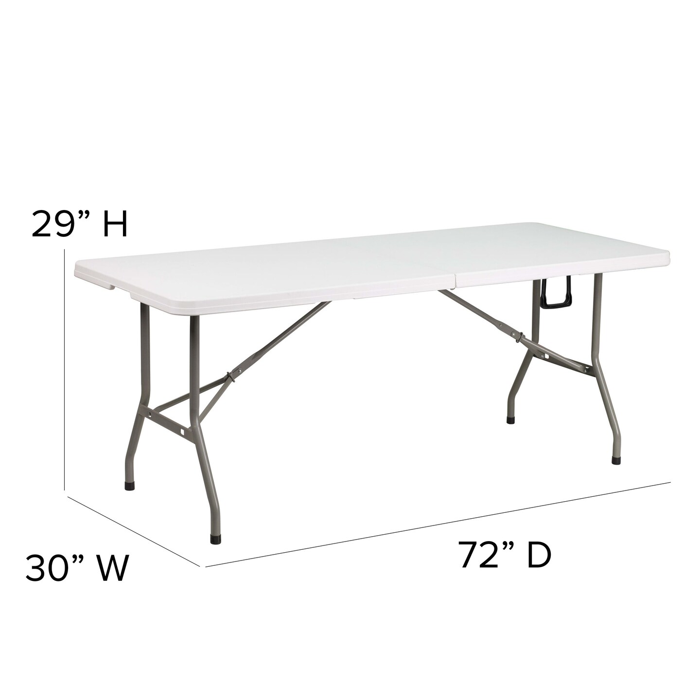 Emma and Oliver Outdoor Event/Tailgate Tent Set with Pop Up Event Canopy and Wheeled Case and Bi-Fold Table with Carrying Handle
