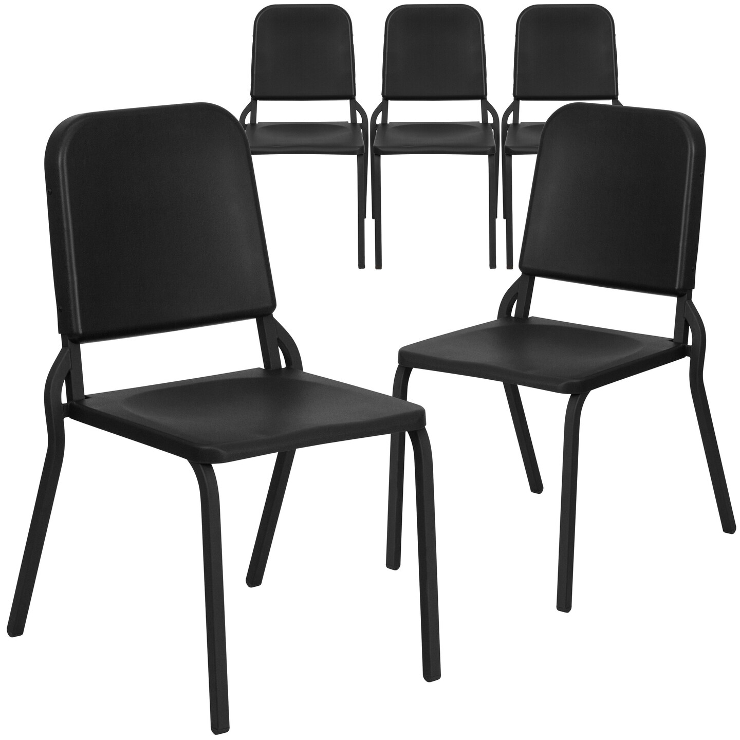 Emma and Oliver 5 Pack High Density Stackable Melody Band/Music Chair