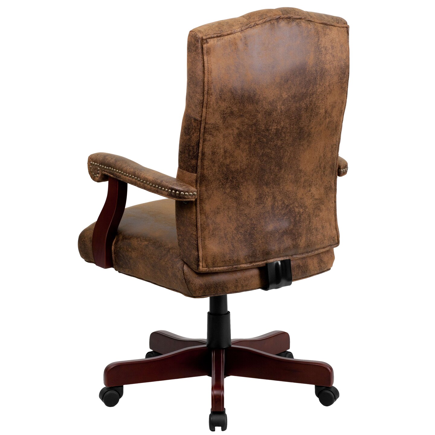 Merrick Lane Versailles High Back Tufted Home Office Chair With Height Adjustment And 360° Swivel