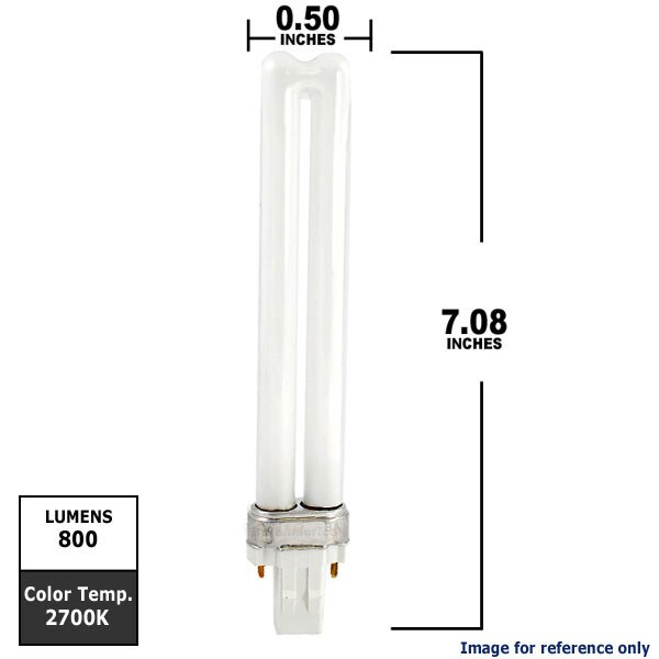 USHIO Compact Fluorescent 13w CF13S/827 Light Bulb