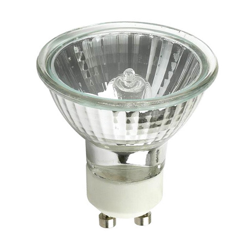 PLATINUM 50w 120v MR16 EXN GU10 Flood w/ Front Glass Halogen Light Bulb