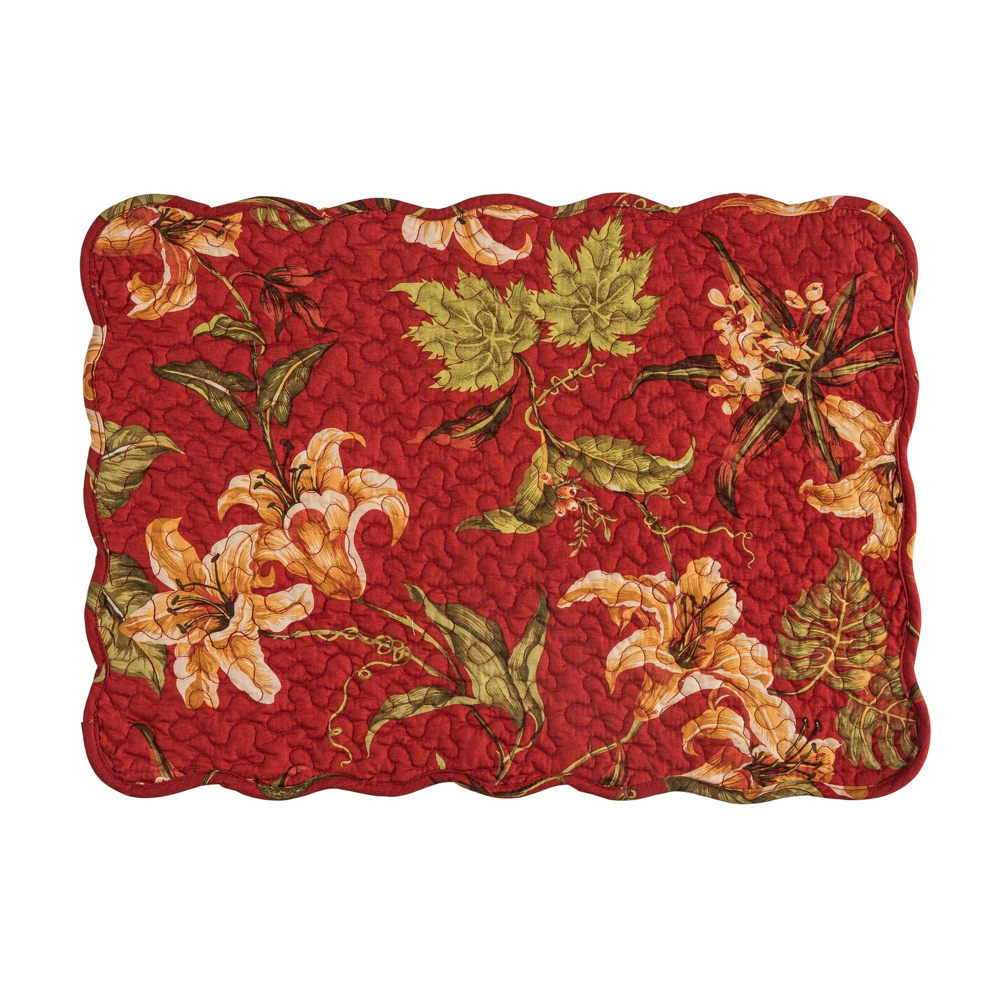 Camille Cotton Reversible Machine Washable Placemat Set 6 Michaels