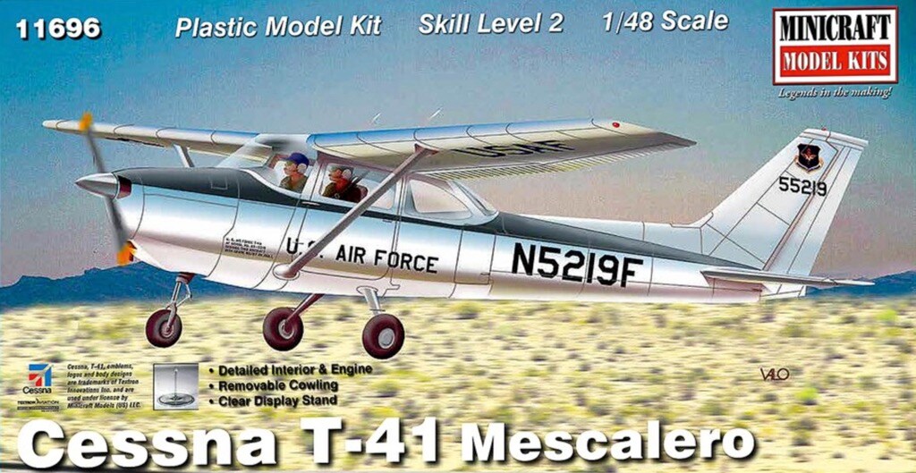 MiniCraft  1/48 Cessna T-41 Mescalero Plastic Model