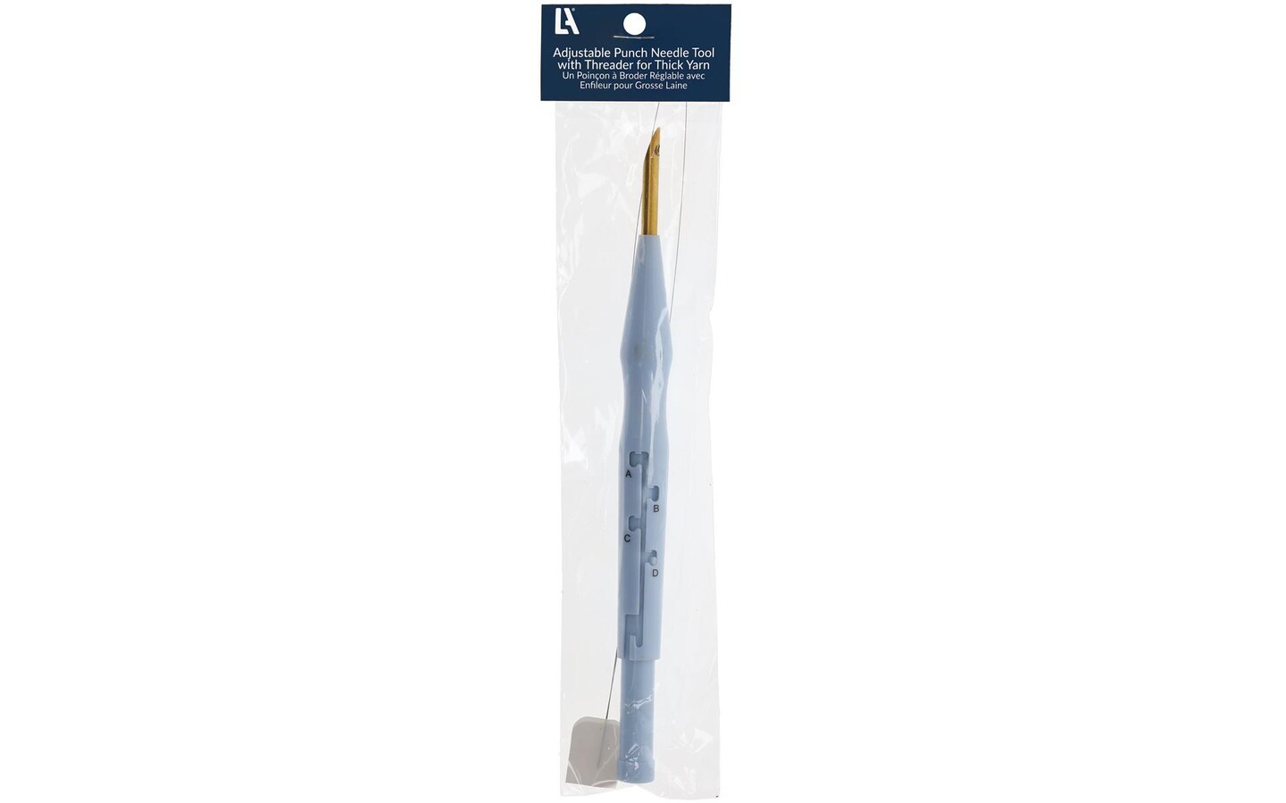 Leisure Arts Punch Needle Tool w/Header Card