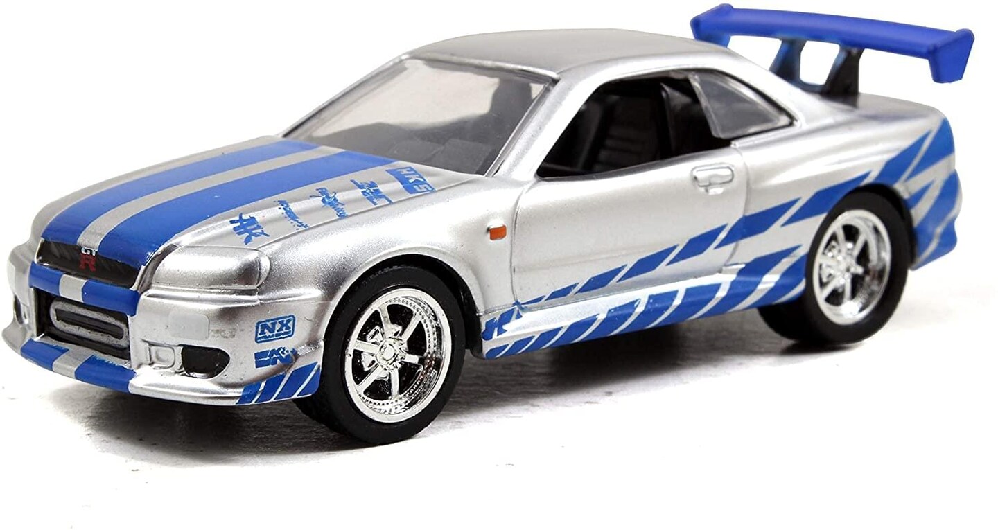 Fast &#x26; Furious Build N Collect 1:55 Die Cast Vehicle | Nissan Skyline GT-R
