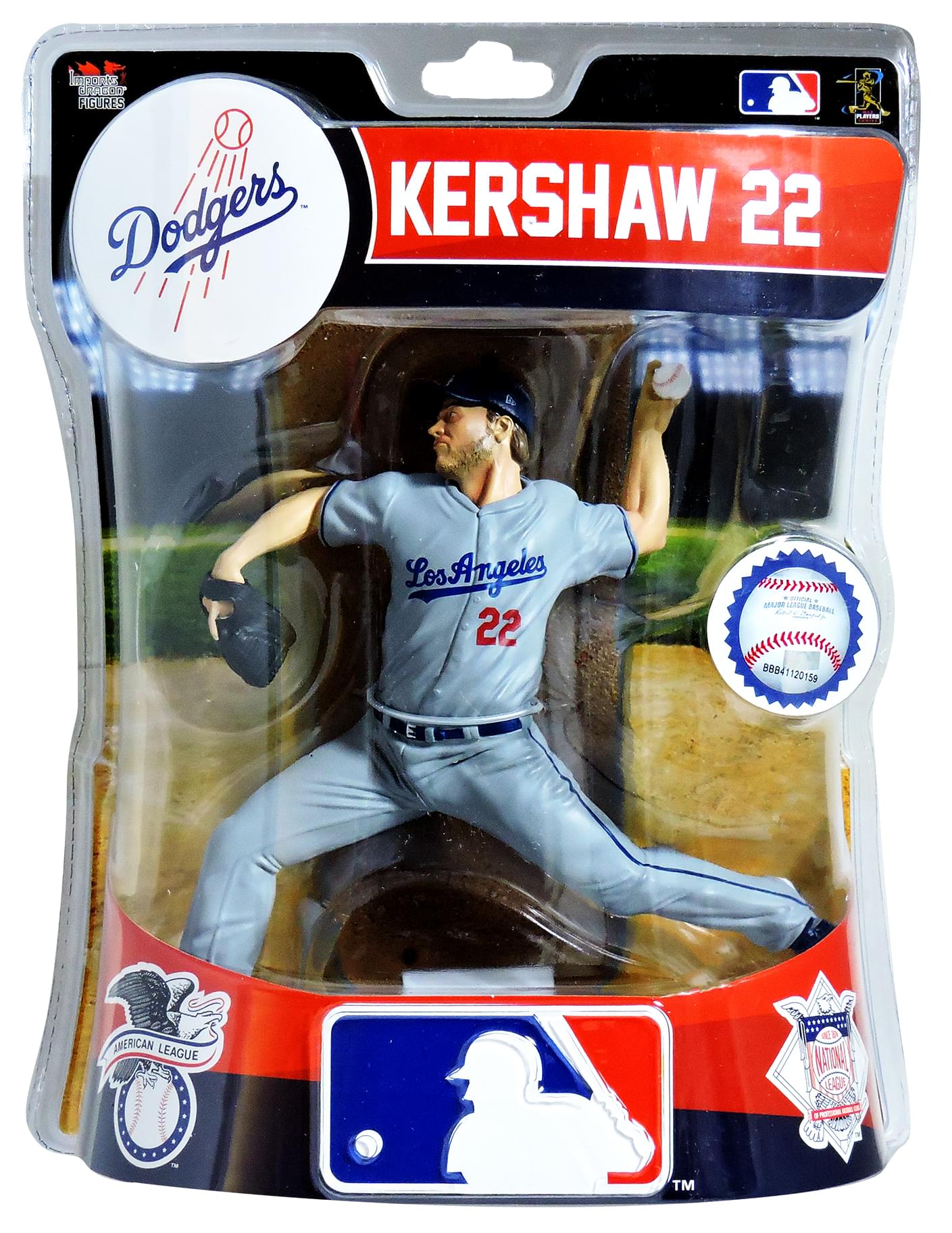 【超希少】Mcfarlane MLB CLAYTON KERSHAW McFarlane MLB 31 Clayton Kershaw LA Dodgers White Jersey