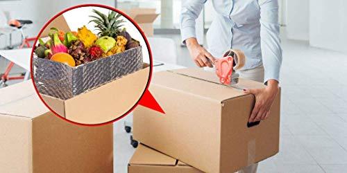 Insulated Box Liners Pack of 10 Thermal Box Liners 12x10x9 Box Size Metalized Cold Shipping Boxes with Gusseted Bottom 12 x 10 x 9 for Frozen Food with Adhesive Strip