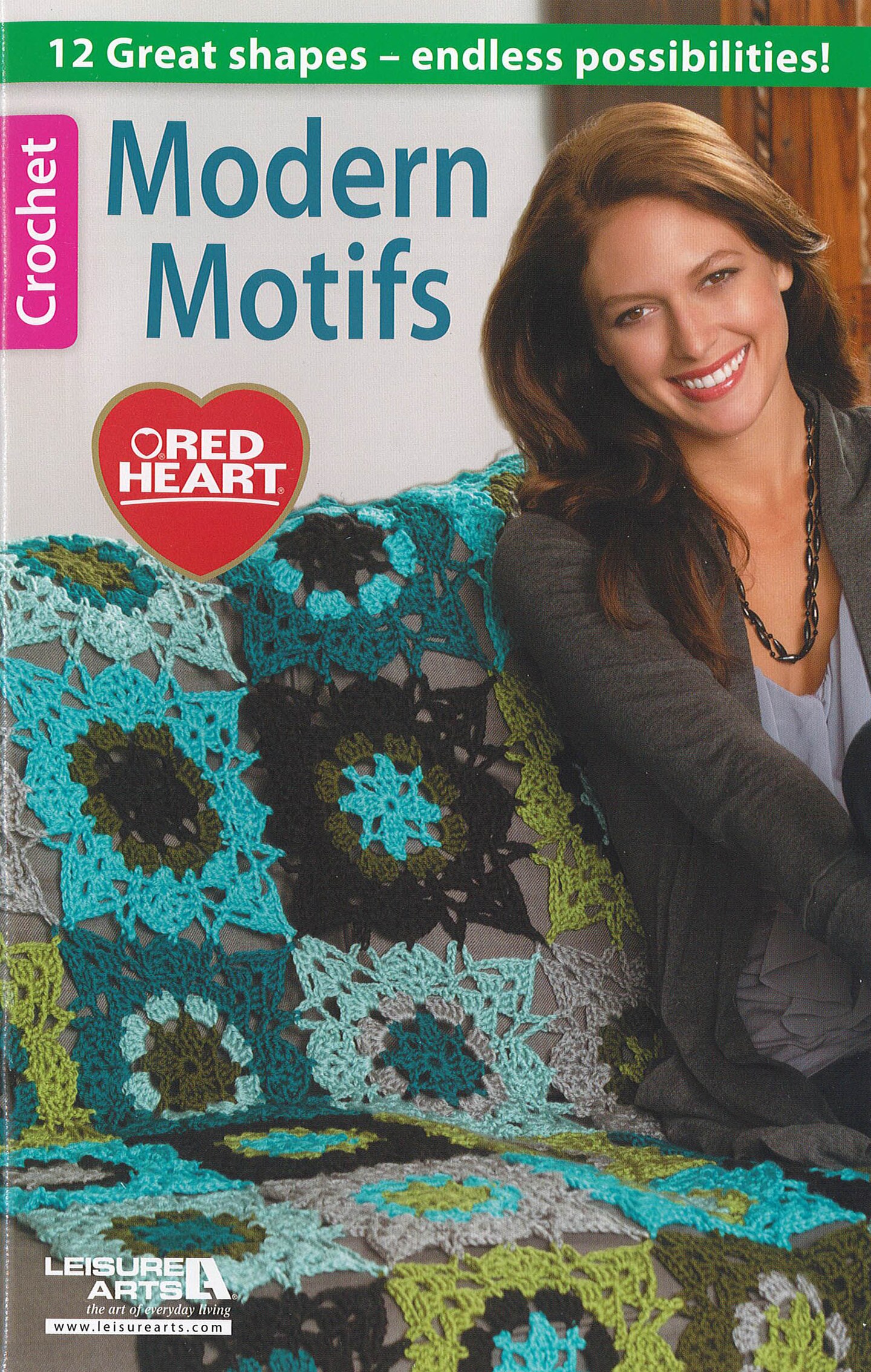 Leisure Arts Modern Motifs Crochet Book