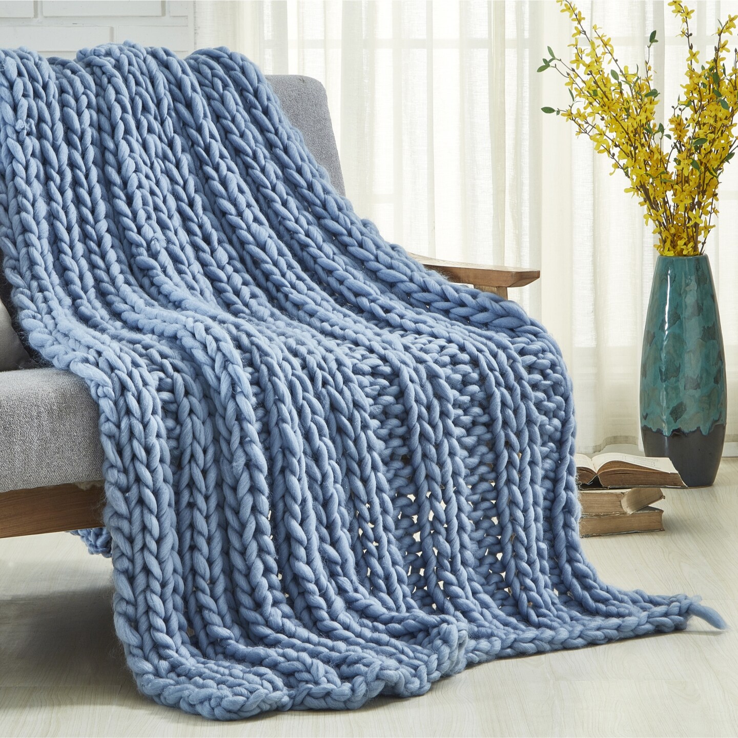 Vielkis Channel Knit Throw