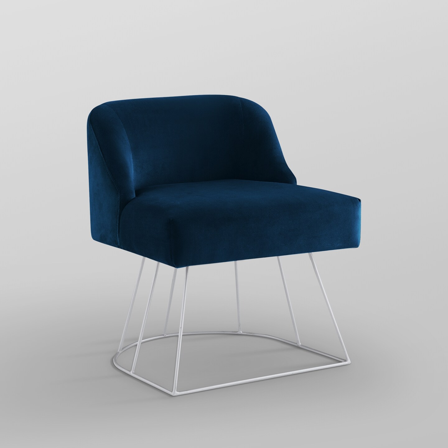 Sonara Velvet Vanity Stool