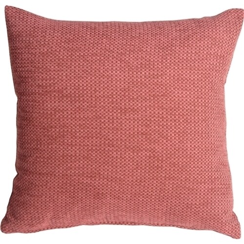 Pillow Decor   - Arizona Chenille 16x16 Pink Throw Pillow
