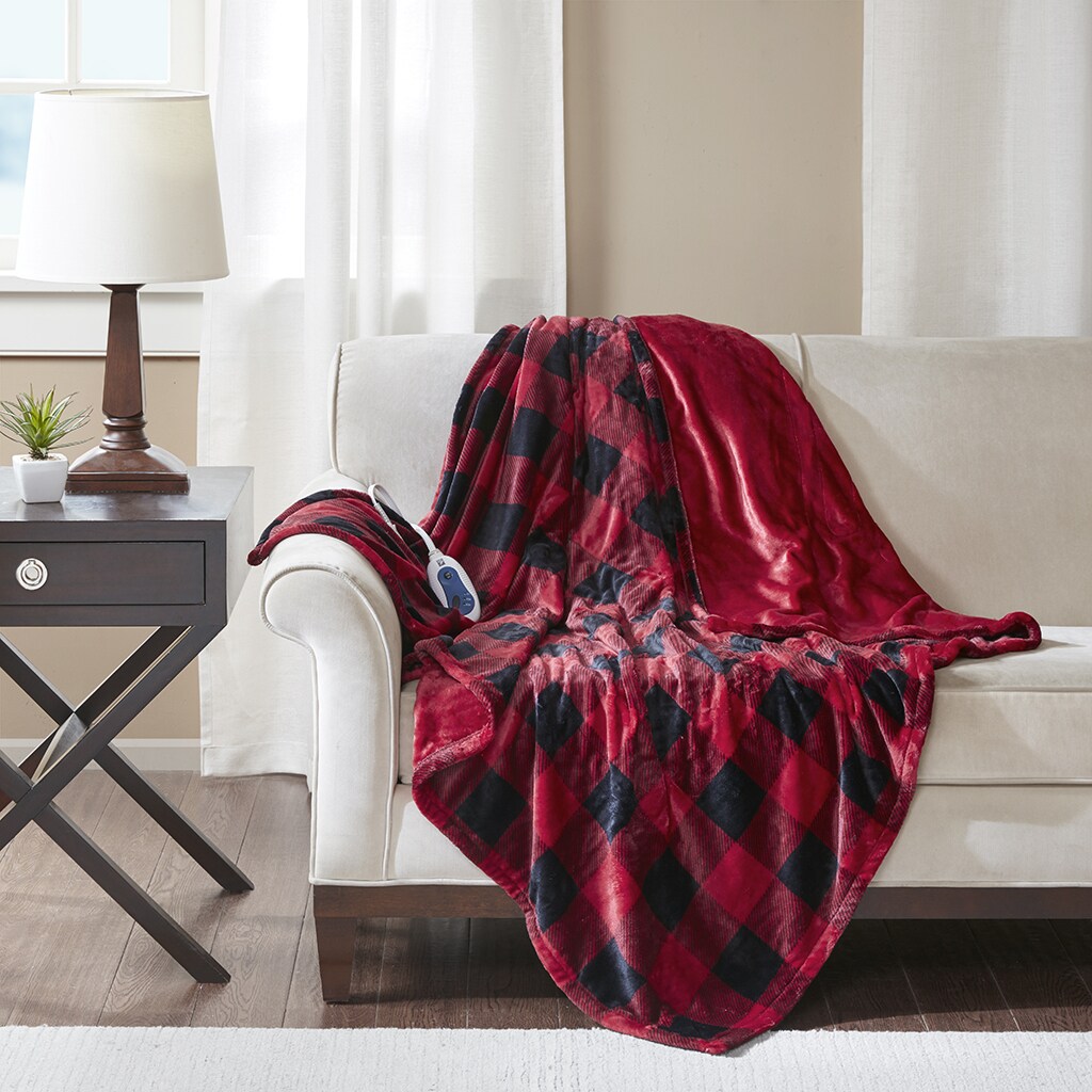Gracie Mills   Heated Plush Throw