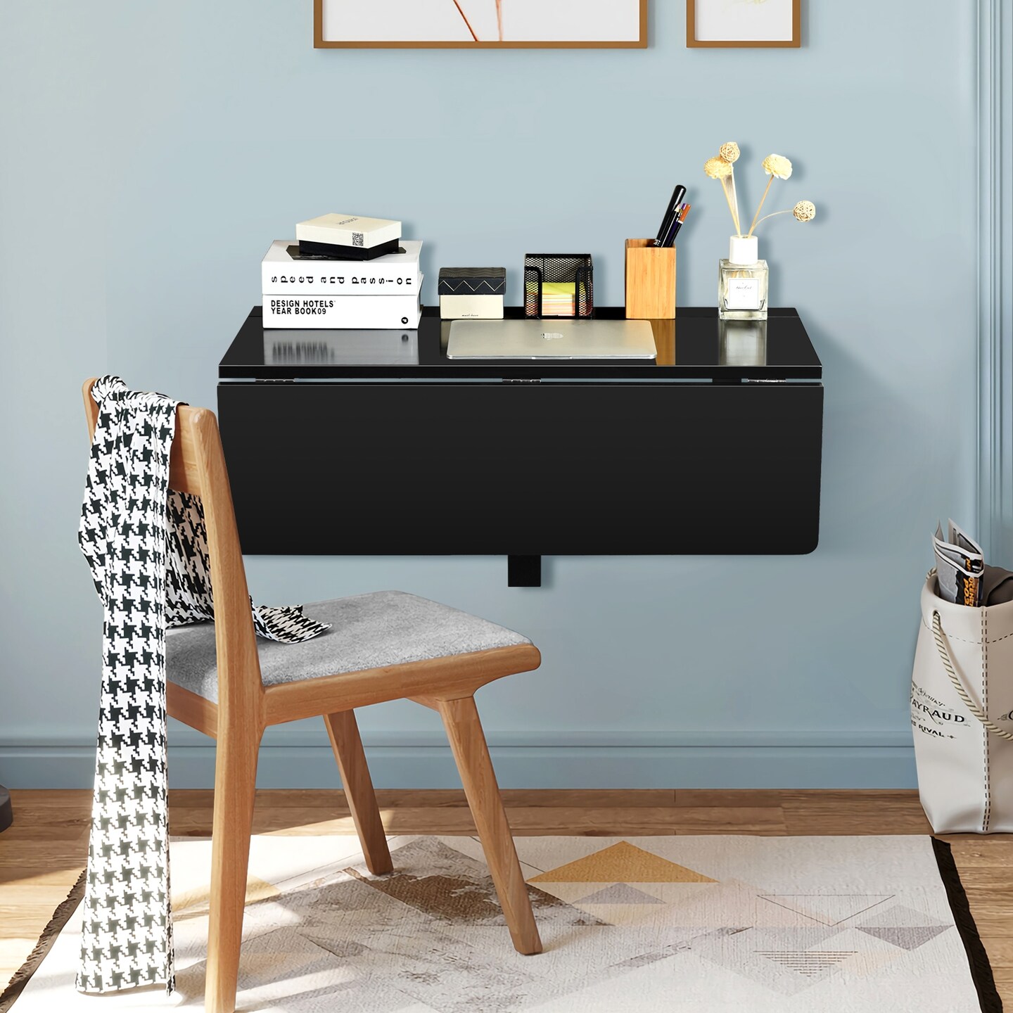 Wall Mounted Folding Table for Small Spaces