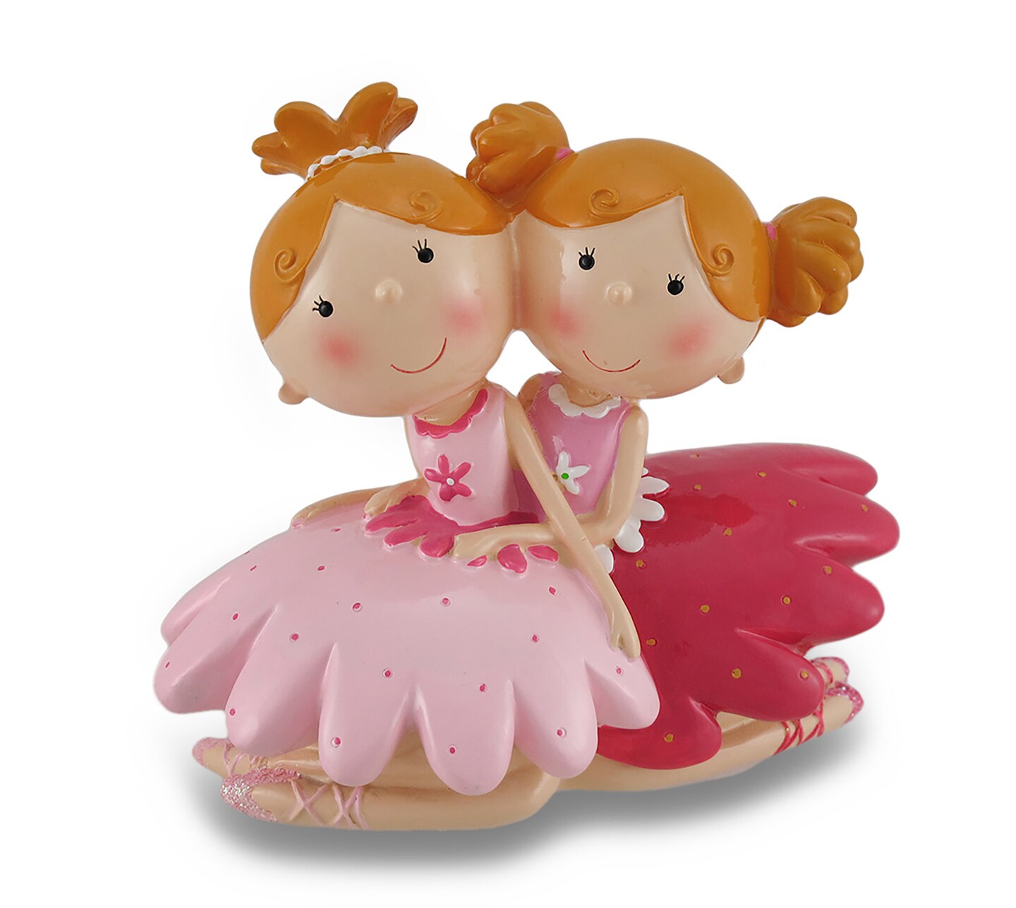 Best Friends Ballerina Coin Bank Statue