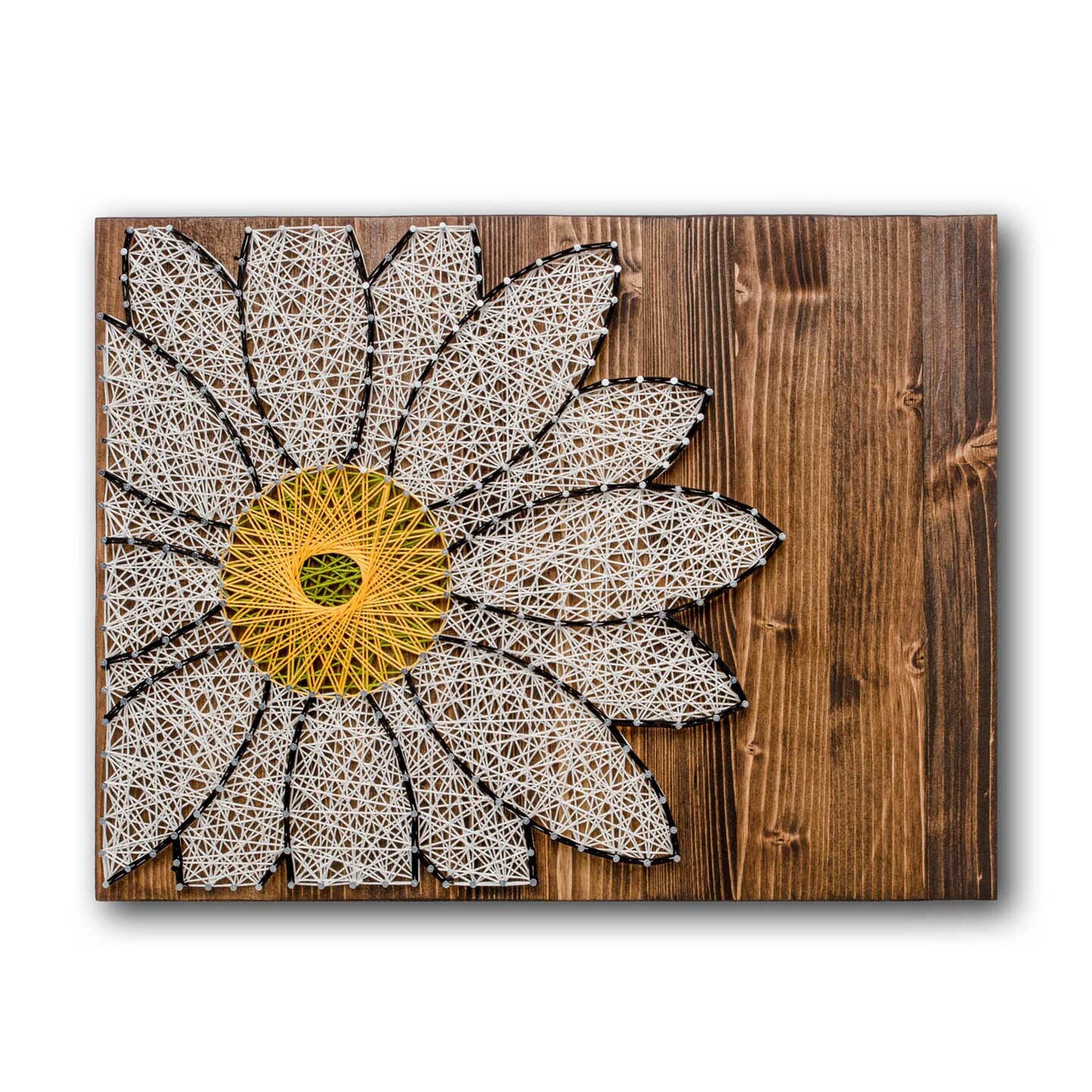Sunflower String Art Craft Kit: Create Your Own Floral Wall Art