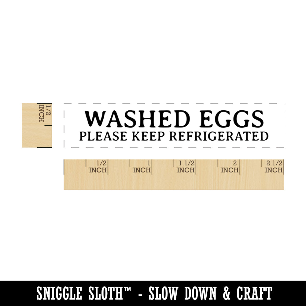 Washed Eggs Please Keep Refrigerated Chicken Duck Goose Quail Rectangle