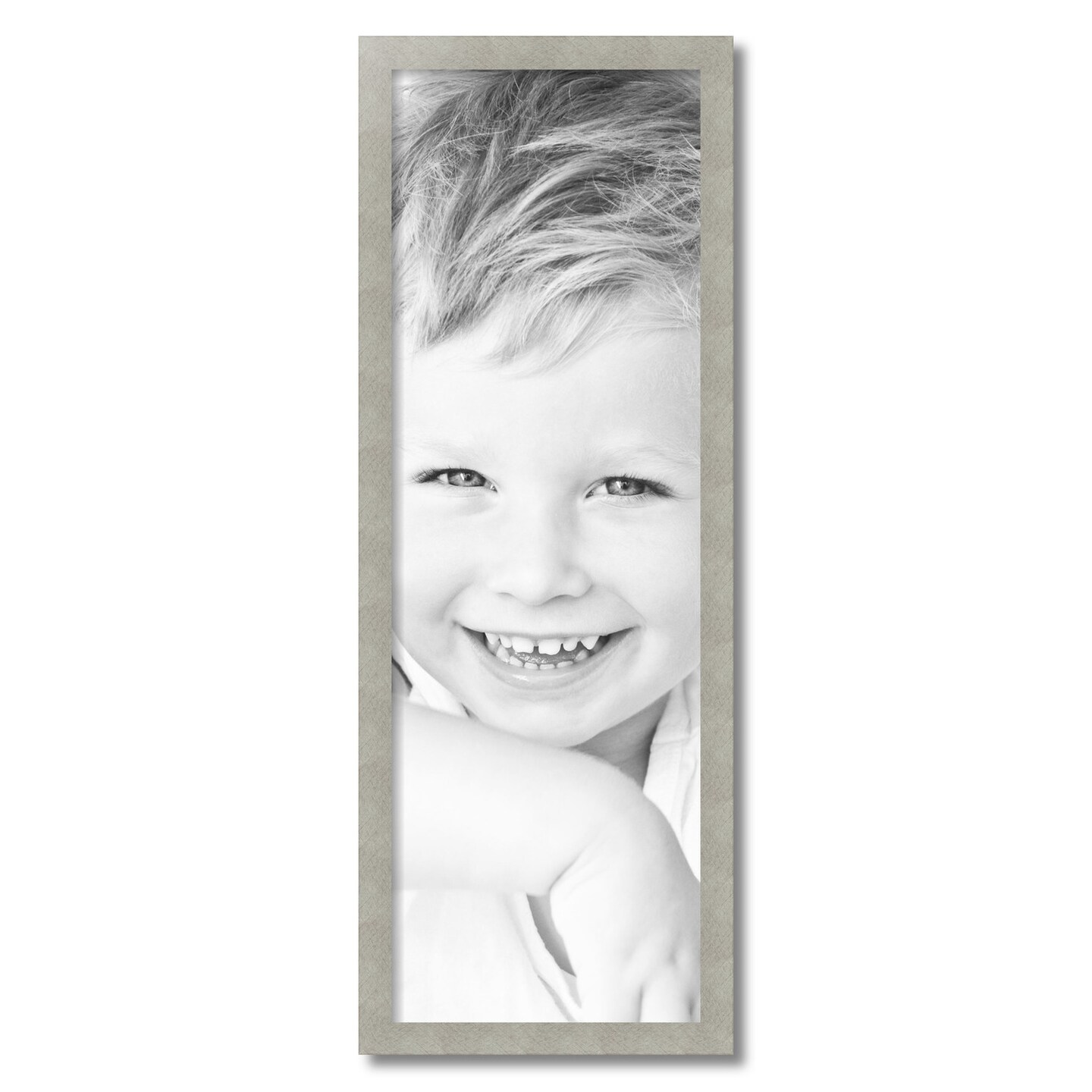 ArtToFrames 12x36 Inch Picture Frame, This 1.25 Inch Custom MDF Poster Frame is Available in Multiple Colors, Great for Your Art or Photos - Comes with Regular Acrylic and Foam Backing 3/16 inch (V-FRBW26-12x36)