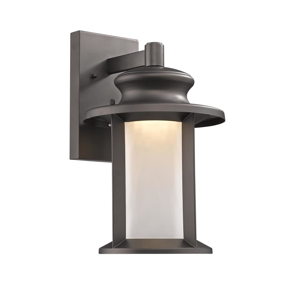 CHLOE Lighting   OWEN Transitional LED Rubbed Bronze Outdoor Wall Sconce 14&#x22; Tall