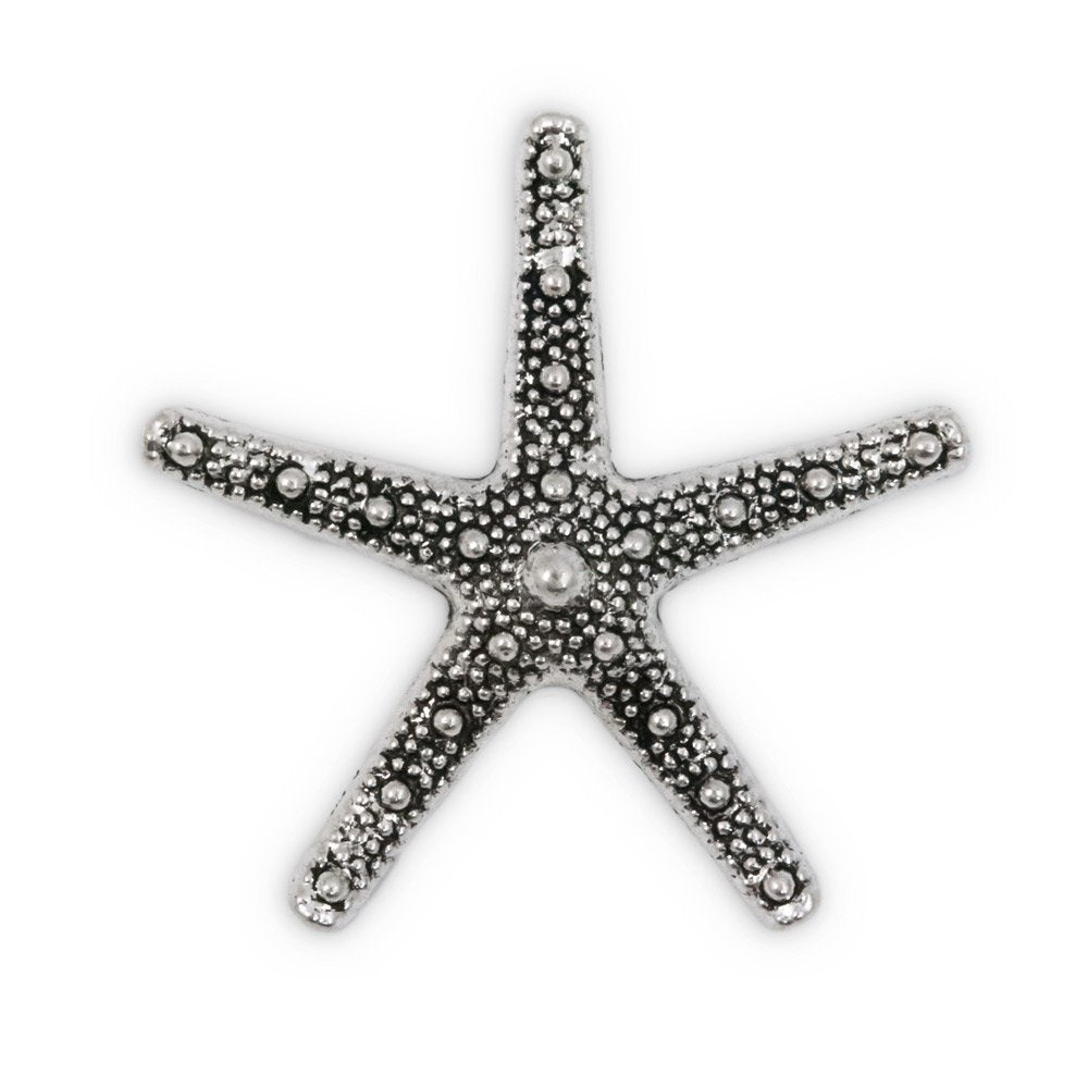 58mm Pewter Star Fish Pendant (Package of 1)