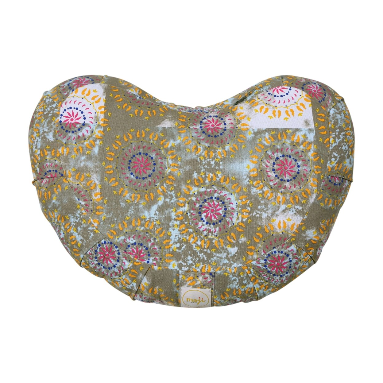 Maji Sports Halfmoon Zafu Yoga Meditation Pillow - Thumbnail 2