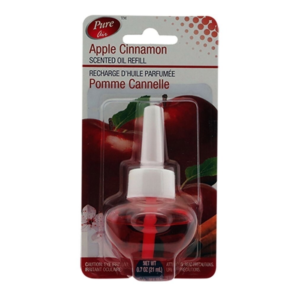 Pure Air Plug In Air Freshener Refill Apple Cinnamon 21ml