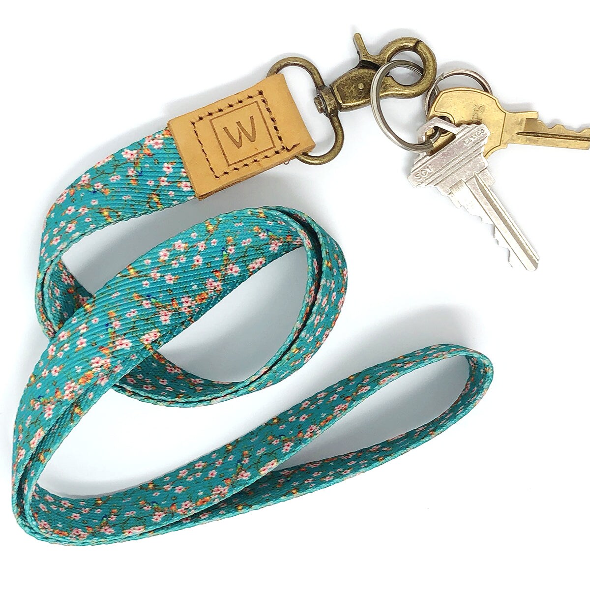Wrapables Lanyard Keychain and ID Badge Holder