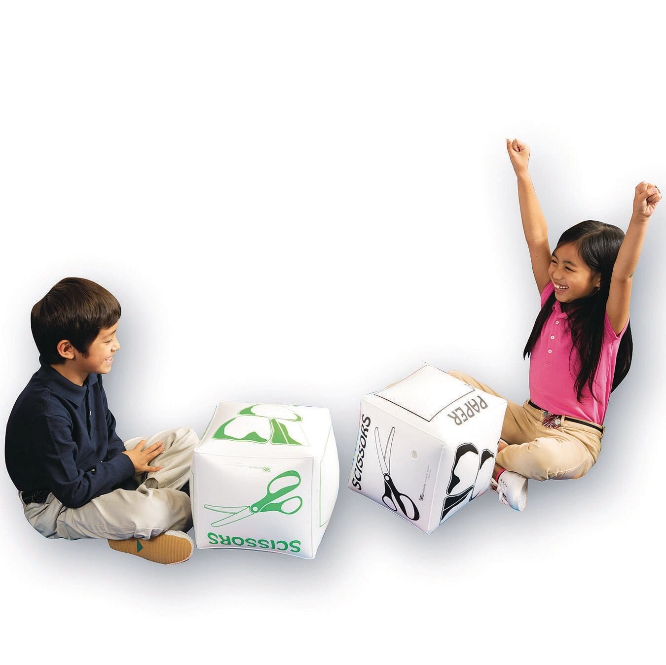 Jumbo Inflatable Rock Paper Scissors